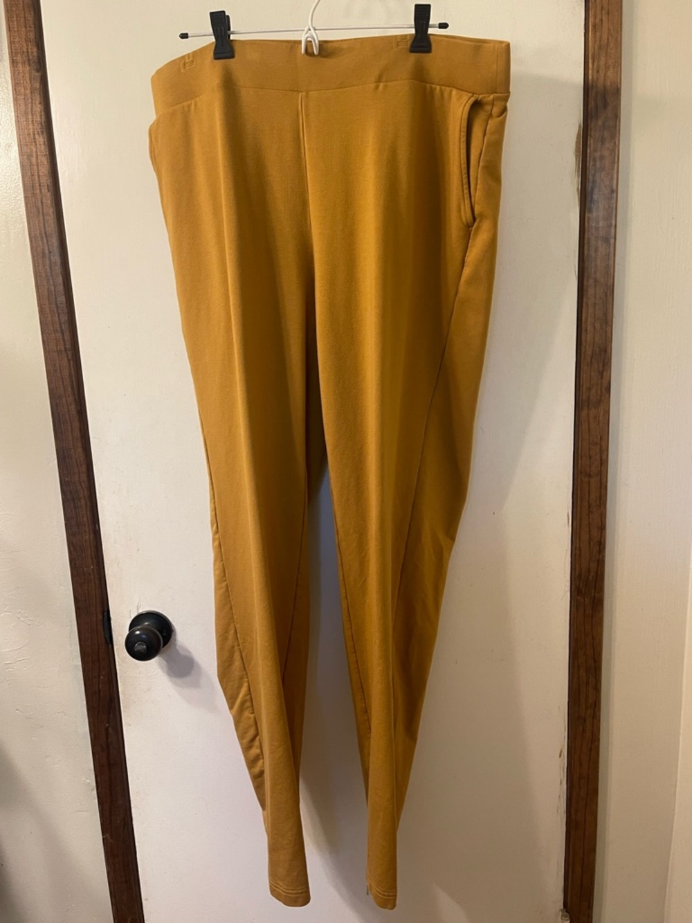 J. Jill Pure Jill Affinity Mustard Yellow Slim  Pants NWT Sz XL #69